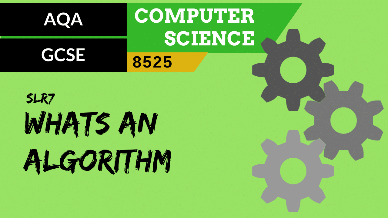 39. AQA GCSE (8525) SLR7 – 3.1 Tracing algorithms - Craig 'n' Dave