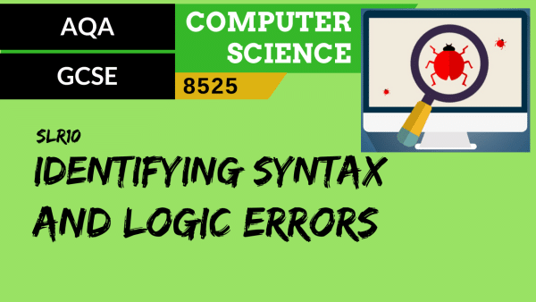 63. AQA GCSE (8525) SLR10 – 3.2 Types of errors - Craig 'n' Dave