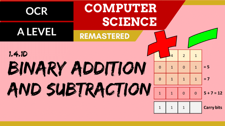 Binary Normalisation 080. OCR A Level (H046-H446) SLR13 – 1.4 Floating point binary part 2 ...