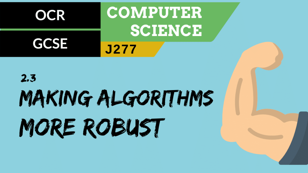 2.3 – Producing robust programs - Craig 'n' Dave